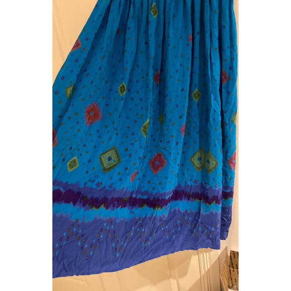 Vintage 80s 90s Diane Gilman Silk Skirt Size Small - Picture 3 of 7